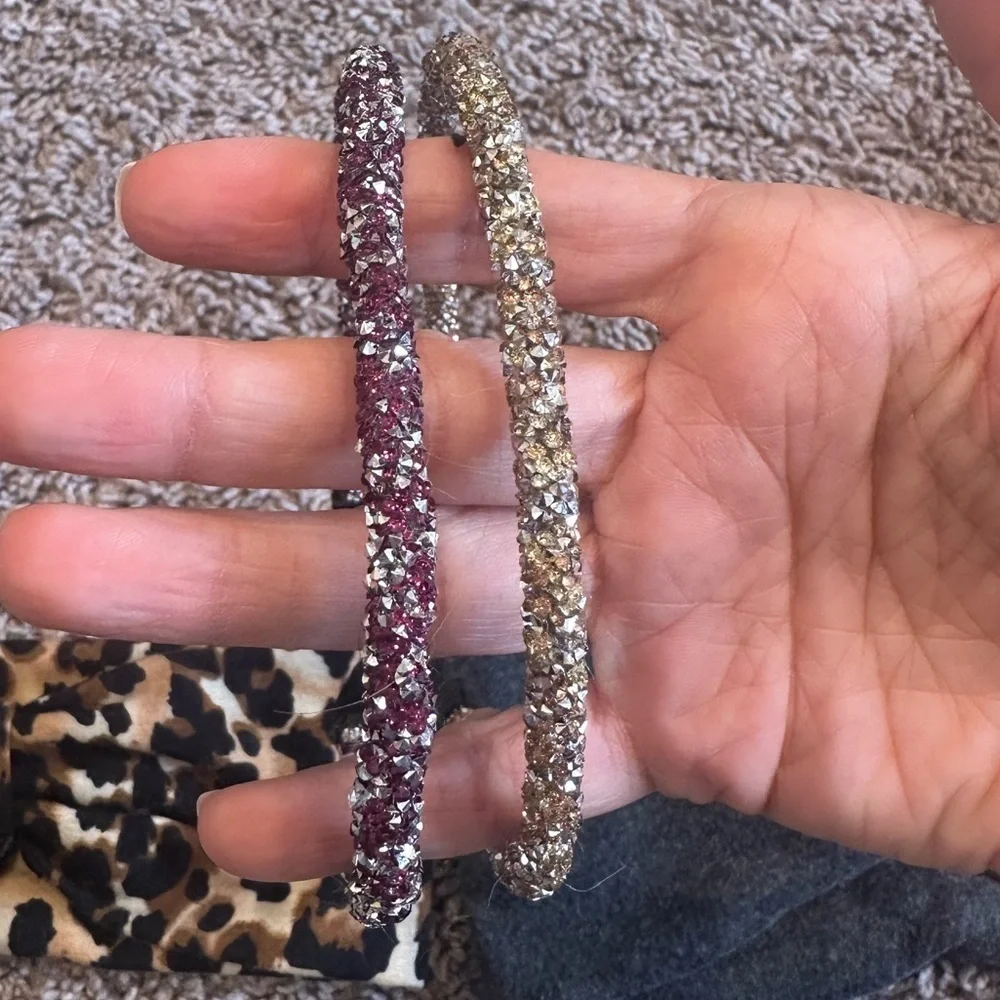 Women’s Headband Bundle Knot Rhinestone Leopard Twist Clean Preppy Coquette Set